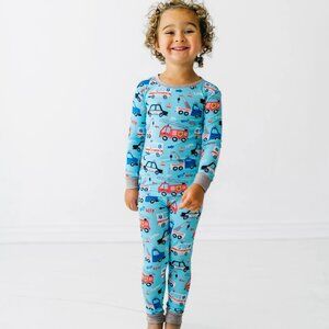 Little Sleepies To The Rescue Two-Piece Pajama Set